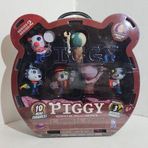 Series 2 Piggy 3-Inch Mini figure 10-Pack Case